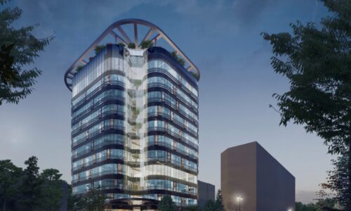 Orient Business Centre Перед компанией была поставлена задача сделать динамическое освещение в бизнес-центре таким, чтобы массово привлекало внимание жителей столицы. Так как здание находилось в крупной транспортной развязке (практически в сердце города) компания приняло решение обойти методы традиционного освещения, и построить освещение на видеопикселях, которое так же позволяет запускать видеоматериалы, рекламы или же приветственные сообщения с различными изображениями или флагом, чтобы встречать гостей столицы.